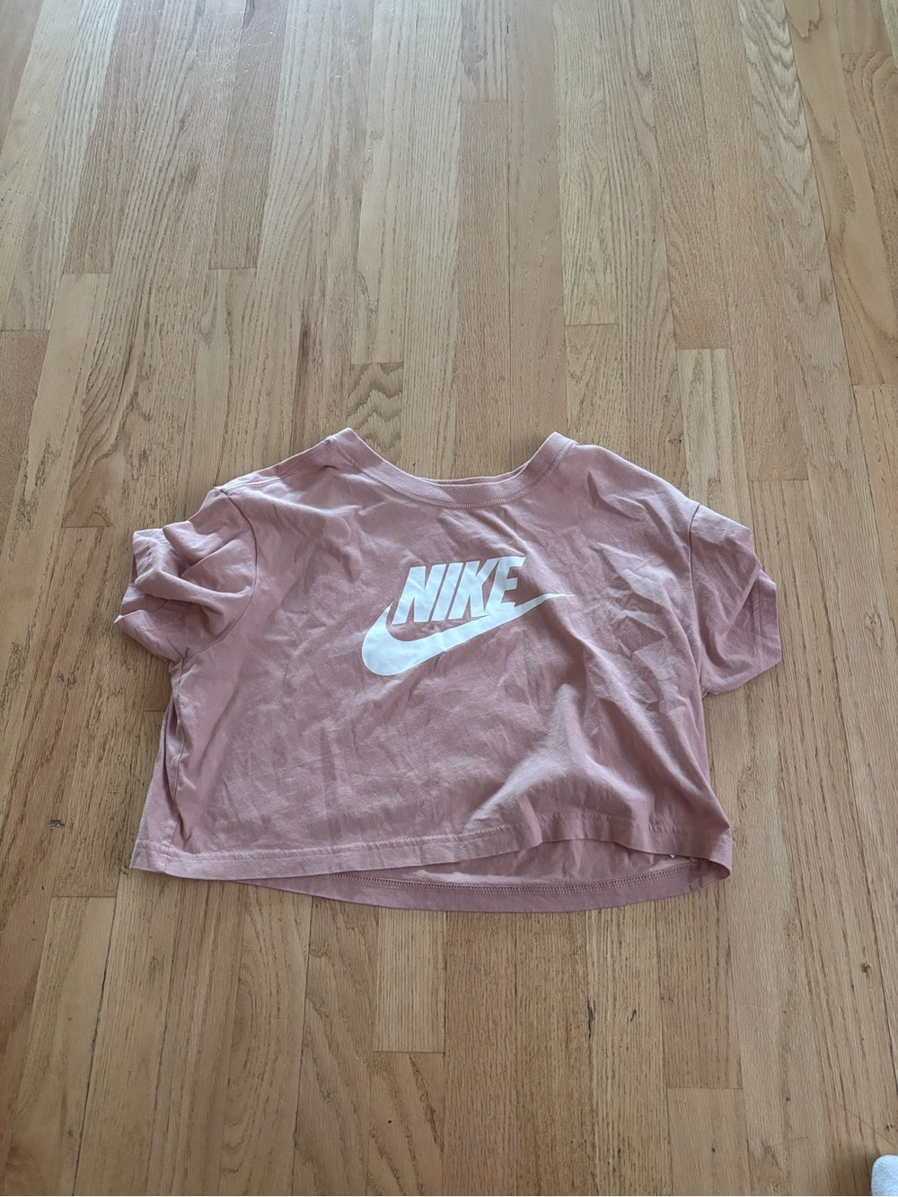 Nike Dusty Pink Logo Crew Tee